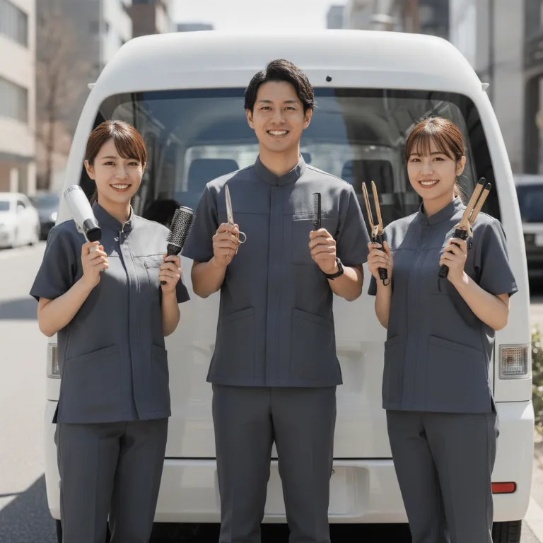 高級美容室 のチーム: 箕面市